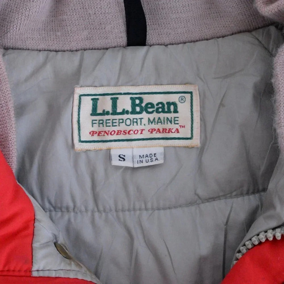 L.L. Bean Vintage  Red Ski Jacket ~Small - Picture 8 of 16